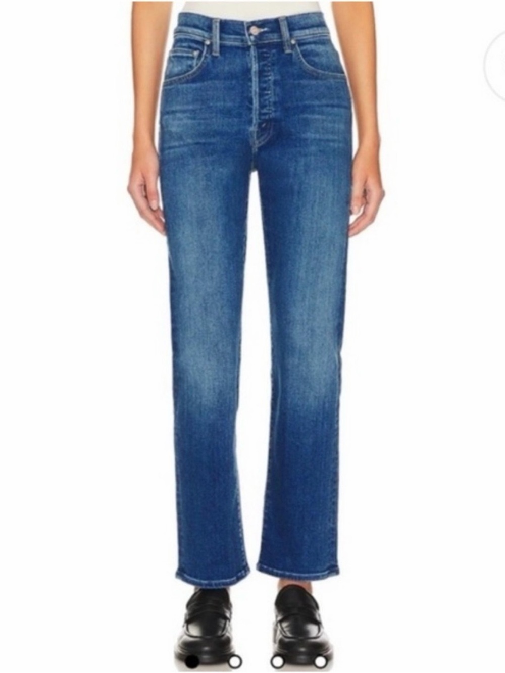 MOTHER High Waisted Hiker Hover Jean in
Across The Finnish Line Size 27